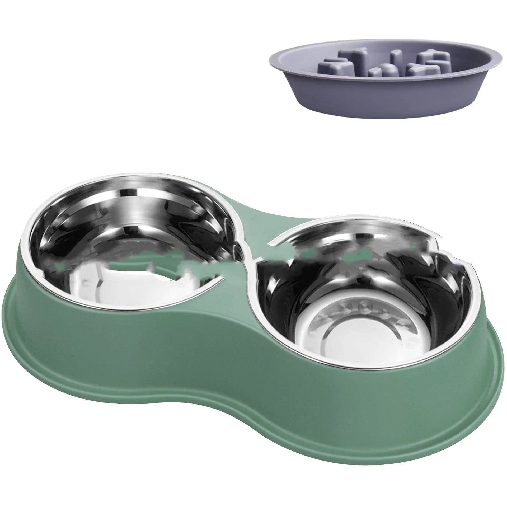 Pet Slow Feeding Bowl Removable Dogcat - Evallys.com # #