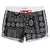 4.5 Inch Inseam Vintage Stretch Black White Persian Swim Trunks - Evallys.com # #