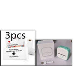 Portable Mini Thermal Label Printer Home Photo Printer Student Wrong Question Printer Bluetooth Mini Label Printer Price Tag - Evallys.com # #