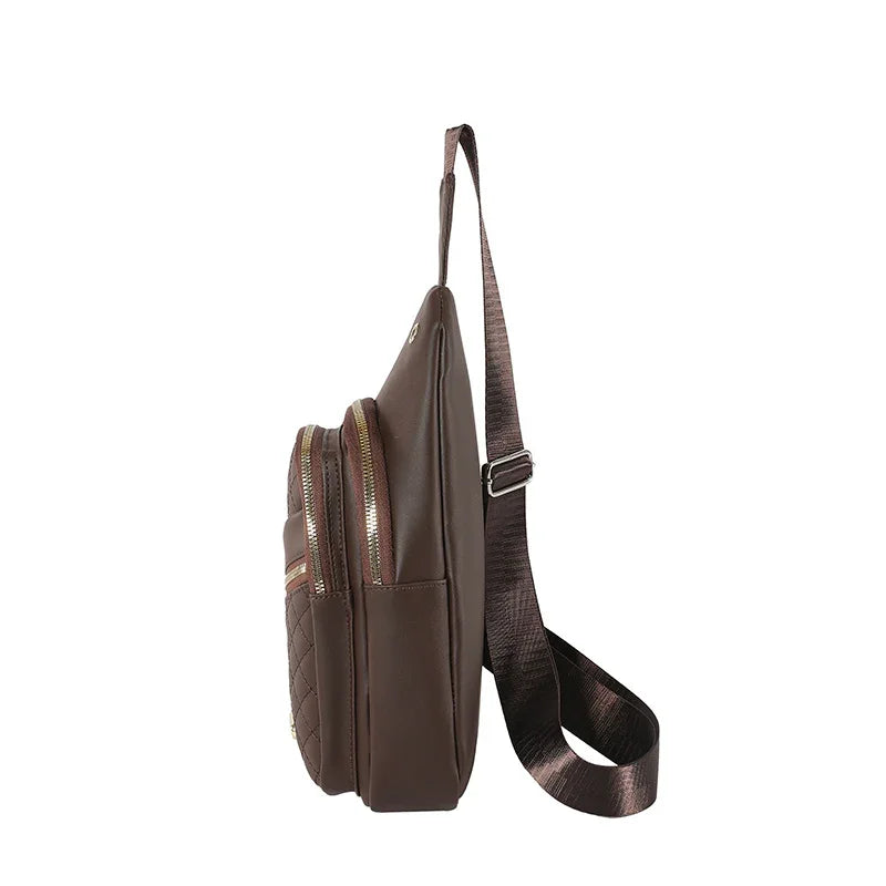 Storage Bag & Travel Bag Small Sling Bag Crossbody Chest Shoulder Water Resistant Sling Purse One Strap Travel Bag For Men Women Boys With Earphone Hole - Evallys.com