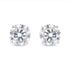 .925 Sterling Silver 1-1/2 Cttw Round Brilliant-Cut Black Diamond Bezel-Set Stud Earrings with Screw Backs (Fancy Color-Enhanced, I2-I3 Clarity) - Evallys.com # #