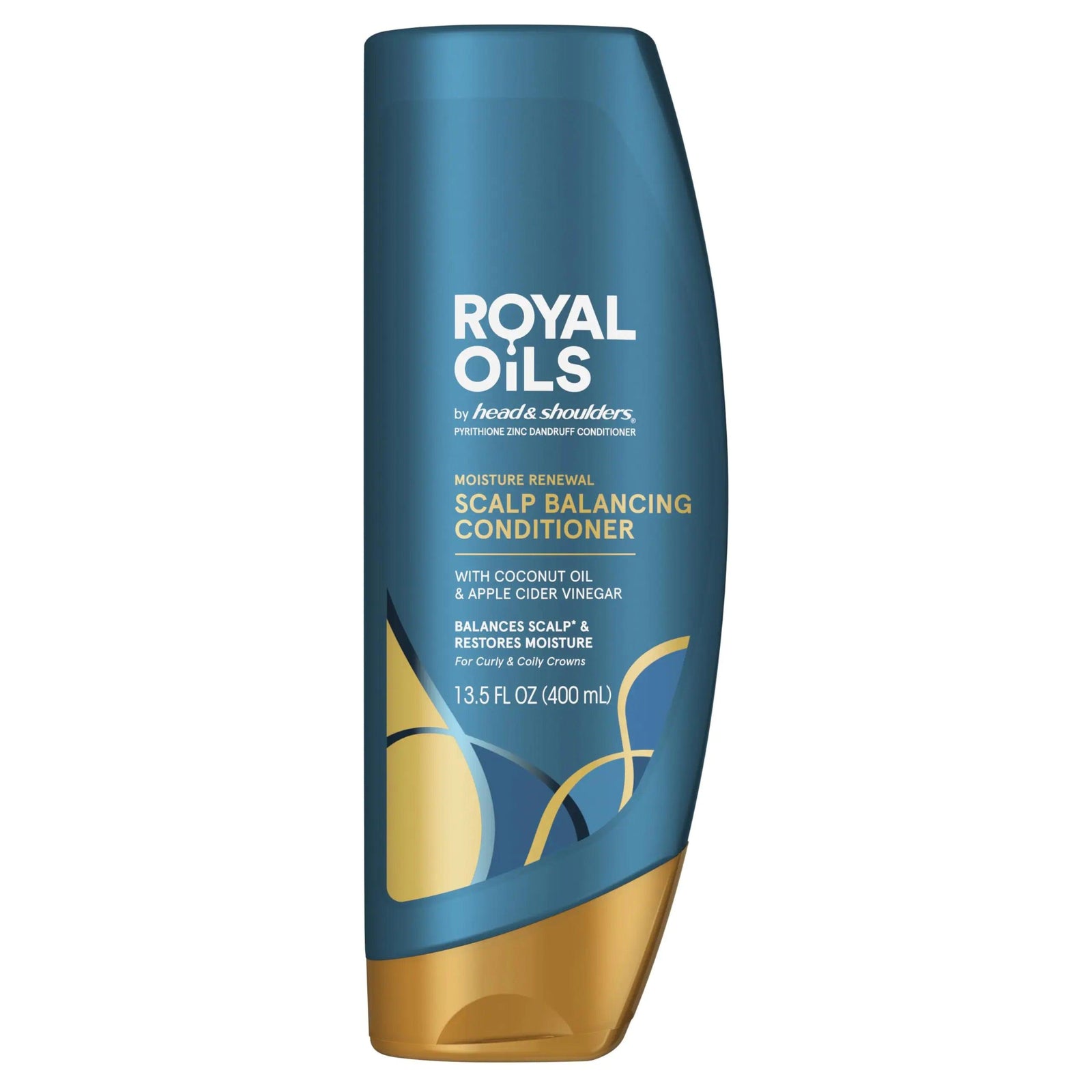 Head & Shoulders Conditioner Royal Oils Moisture 13.5 Ounce (400ml) (2 Pack) 13.5 Fl Oz (Pack of 2) - Evallys.com # #