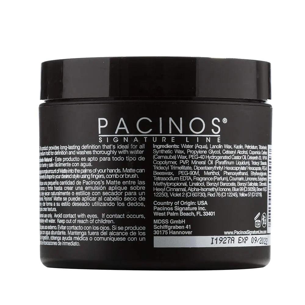 Pacinos Matte Hair Paste - Firm Hold, No Shine, Sculpting & Styling Wax, Long Lasting Definition & Texture, No Flakes, All Hair Types Aloe 2 Fl Oz (Pack of 1) - Evallys.com # #