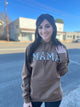 Brown Leopard Mama Hoodie - Evallys.com