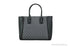 Michael Kors Kali Medium Black Silver Signature PVC  Satchel iPad Case Handbag - Evallys.com # #