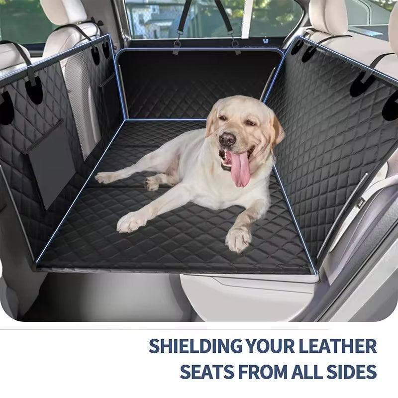 2023 New Design Large Pet Back Seat Extender Car Backseat Protector Hammock Dog Car Seat Cover Hard Bottom for Travel - Evallys.com # #