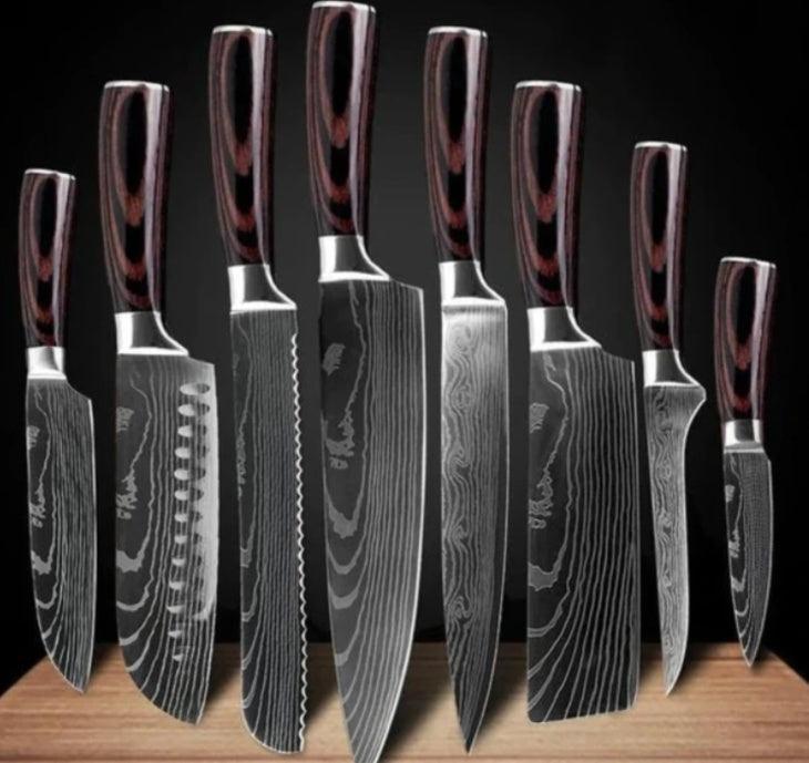 Carpenter's Special Set 6-piece Set 8-piece Set Knife Chef Knife Kitchen Knife Cooking - Evallys.com # #