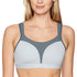 Champion Women's Sports Bra, Spot Comfort, Maximum Support, High-impact Sports Bra for Women 36D Oxford Heather/Medium Gray - Evallys.com # #