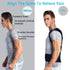 Adjustable Posture Corrector Low Back Support Shoulder Brace Belt for Men Women - Evallys.com # #