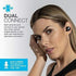 Jlab Go Air True Wireless Bluetooth Earbuds + Charging Case, Black, Dual Connect, IP44 Sweat Resistance, Bluetooth 5.0 Connection, 3 EQ Sound Settings Signature, Balanced, Bass Boost - Evallys.com # #