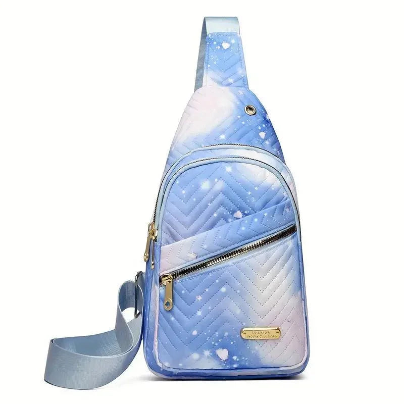 Lightweight Crossbody Sling Bag - Adjustable Strap, Zip Closure, Perfect For Travel, Sports & Hiking - Evallys.com