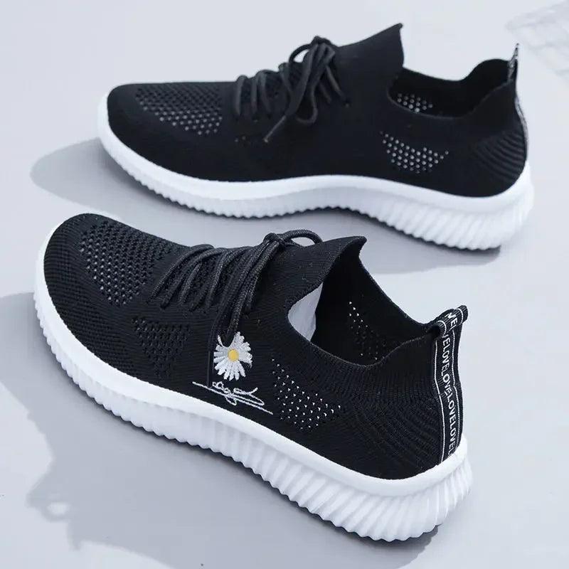 New Women Sneakers 2024 Summer Autumn High Heels Ladies Casual Shoes Women Wedges Platform Shoes Female Thick Bottom Trainer - Evallys.com # #