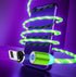 Compatible with Apple, Flowing Ligh Magnetic Streamer Data Line Cable for Iphone Android Typec - Evallys.com