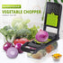 Vegetable Chopper, Multi-Functional 12-In-1 Food Chopper Onion Chopper with Draining Basket, Veggie Chopper, Kitchen Vegetable Slicer Cutter Dicer, Onion Salad Chopper Potato Slicer with Container - Evallys.com # #