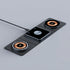 3 IN 1 Magnetic Folding Wireless Charger Station For IPhone Transparent Fast Charging For IWatch And Airpods - Evallys.com