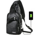 USB Portable Charging Chest Bag Messenger Bag - Evallys.com