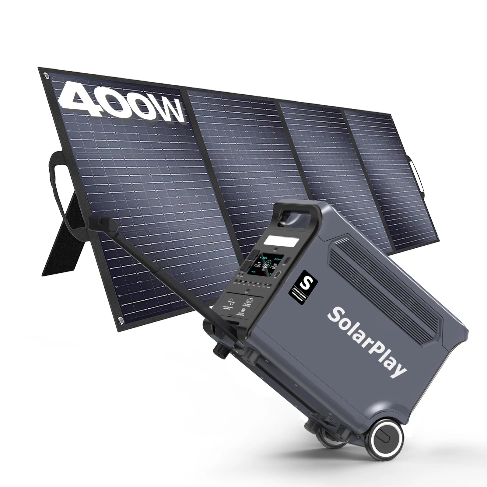 3600W Portable Power Station – Solar Generator for Camping & Backup - Evallys.com