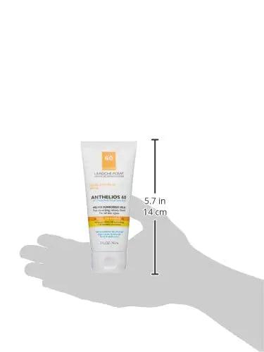 La Roche-Posay Anthelios Melt-In Milk Sunscreen SPF 60 | Sunscreen For Body & Face | Broad Spectrum SPF + Antioxidants | Oil Free Sunscreen Lotion | Lightweight & Fast Absorbing | Oxybenzone Free 3 Fl Oz (Pack of 1) - Evallys.com # #