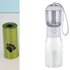 Portable Cat Dog Water Bottle Food Feeder Drinker Poop Dispenser 3 In 1 Leak-proof Multifunctional Dog Water Bottle Pet Products - Evallys.com