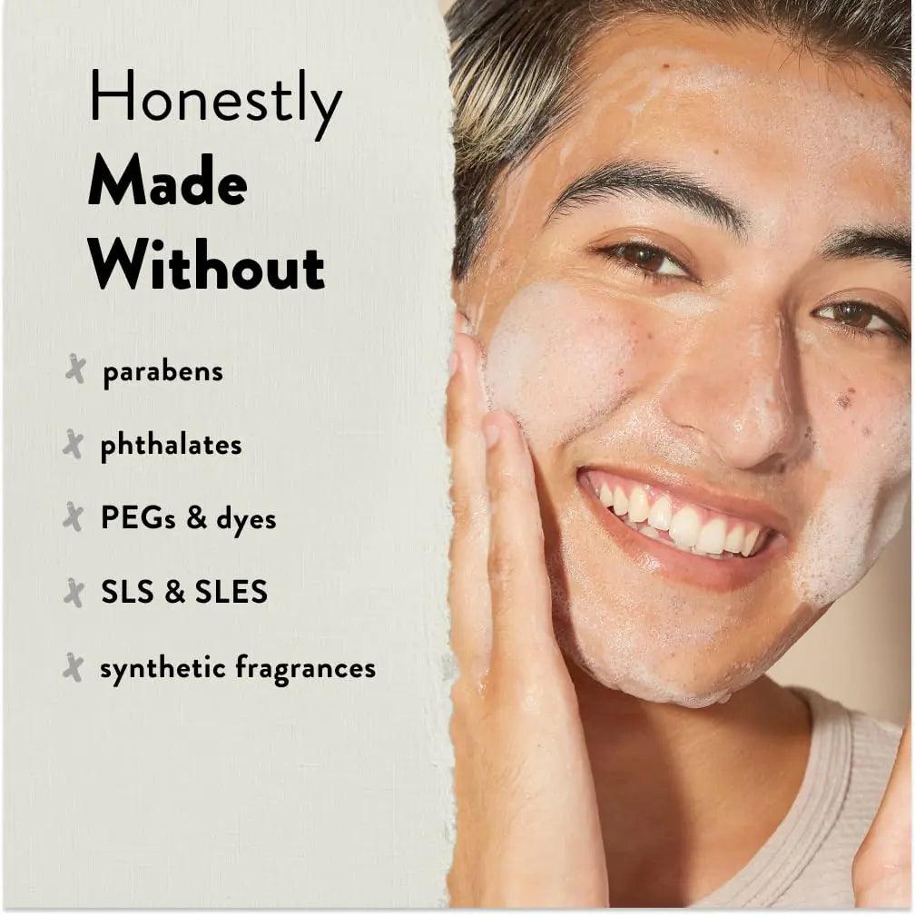 Honest Beauty Mini Gentle Gel Everyday Face Cleanser | Calms + Refreshes, Sensitive Skin Friendly | Chamomile + Calendula Extracts | EWG Verified + Cruelty Free | Travel Size, 1.5 fl oz Mini Gentle Gel Cleanser, 1.5 fl oz - Evallys.com # #