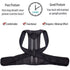 Adjustable Posture Corrector Low Back Support Shoulder Brace Belt for Men Women - Evallys.com # #