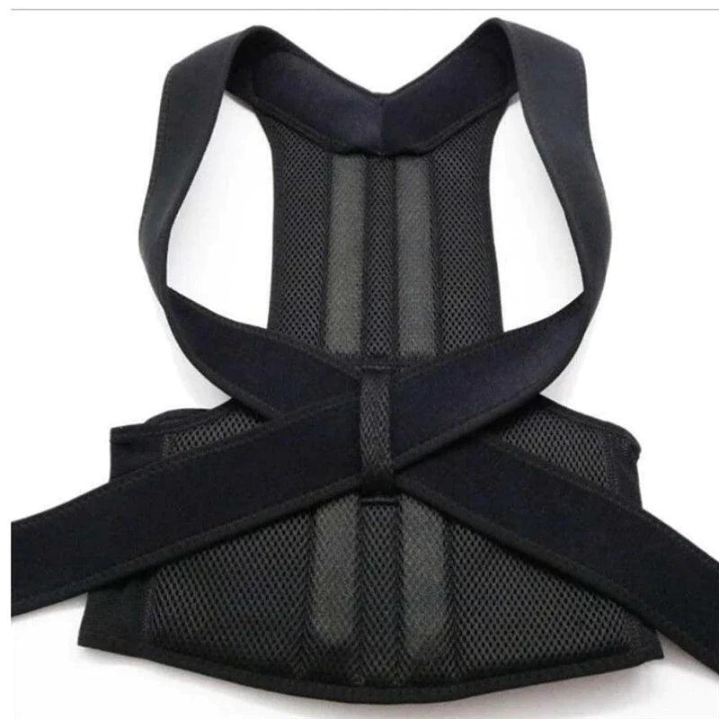 Adjustable Posture Corrector Low Back Support Shoulder Brace Belt for Men Women - Evallys.com # #