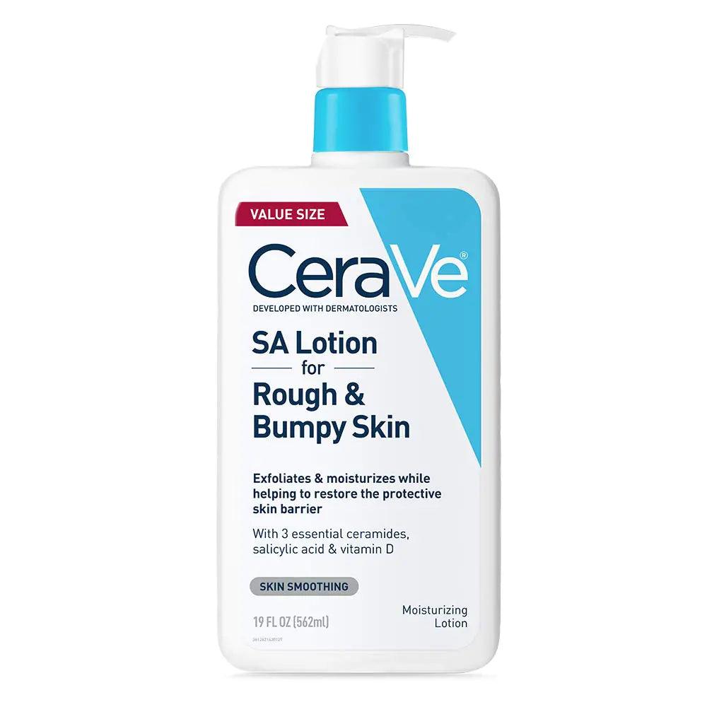 CeraVe SA Lotion for Rough & Bumpy Skin | Vitamin D, Hyaluronic Acid, Lactic Acid, Niacinamide & Salicylic Acid Lotion | Rough And Bumpy Skin Lotion |Gentle Exfoliating Body Lotion | 19 Ounce 1.19 Pound (Pack of 1) - Evallys.com # #