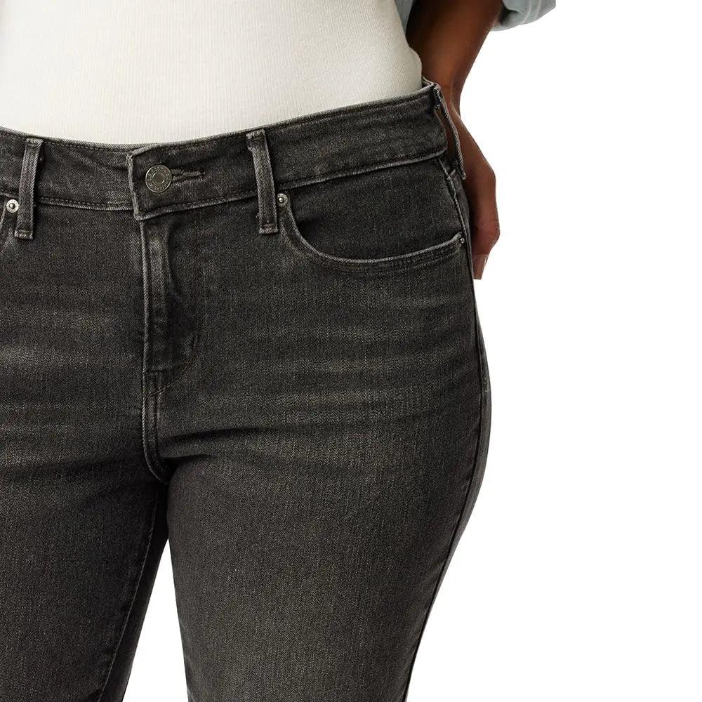 Signature by Levi Strauss & Co Women's Modern Straight Jeans Plus Size 20 Plus Moonlit - Evallys.com # #