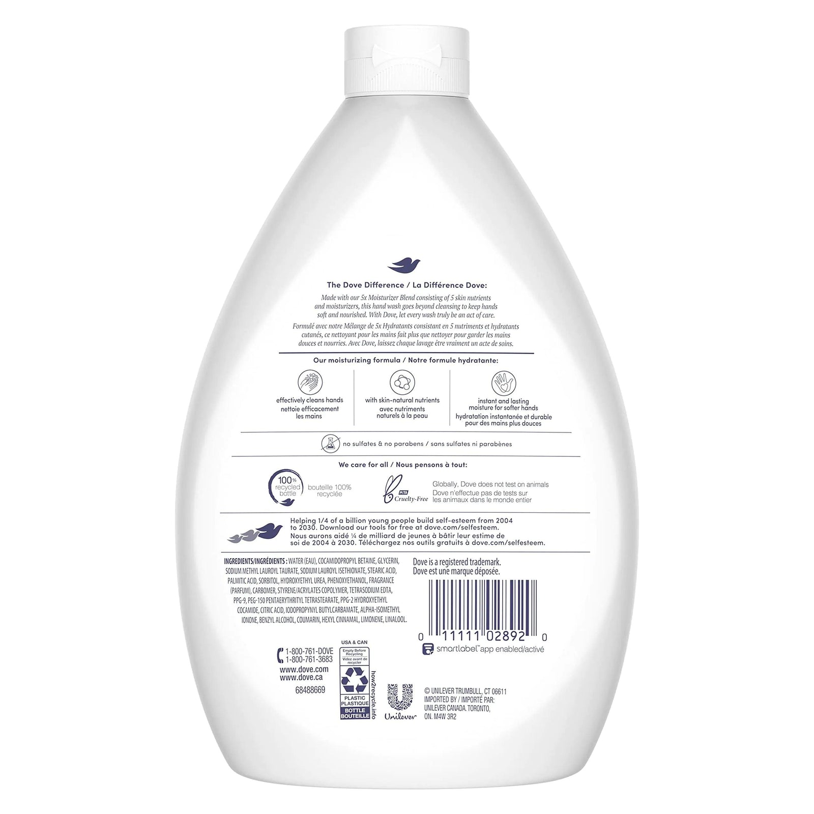 Dove Advanced Care Hand Wash Deep Moisture Pack of 3 for Soft, Smooth Skin More Moisturizers Than The Leading Ordinary Hand Soap, 34 oz 1 Count (Pack of 3) - Evallys.com # #