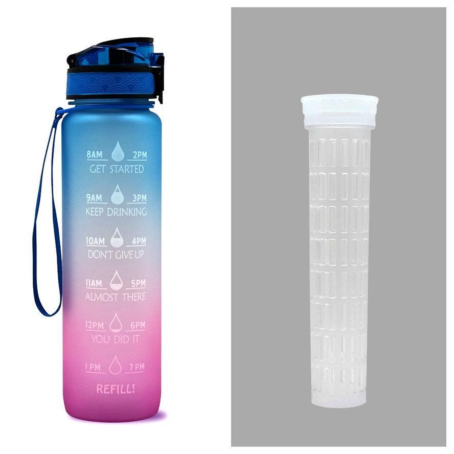 1L Tritan Water Bottle With Time - Evallys.com # #