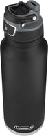 Coleman Freeflow Vacuum-Insulated Stainless Steel Water Bottle with Leak-Proof Lid, 24Oz/40Oz Bottle with Button-Operated Lid & Carry Handle, Keeps Drinks Hot or Cold for Hours - Evallys.com # #