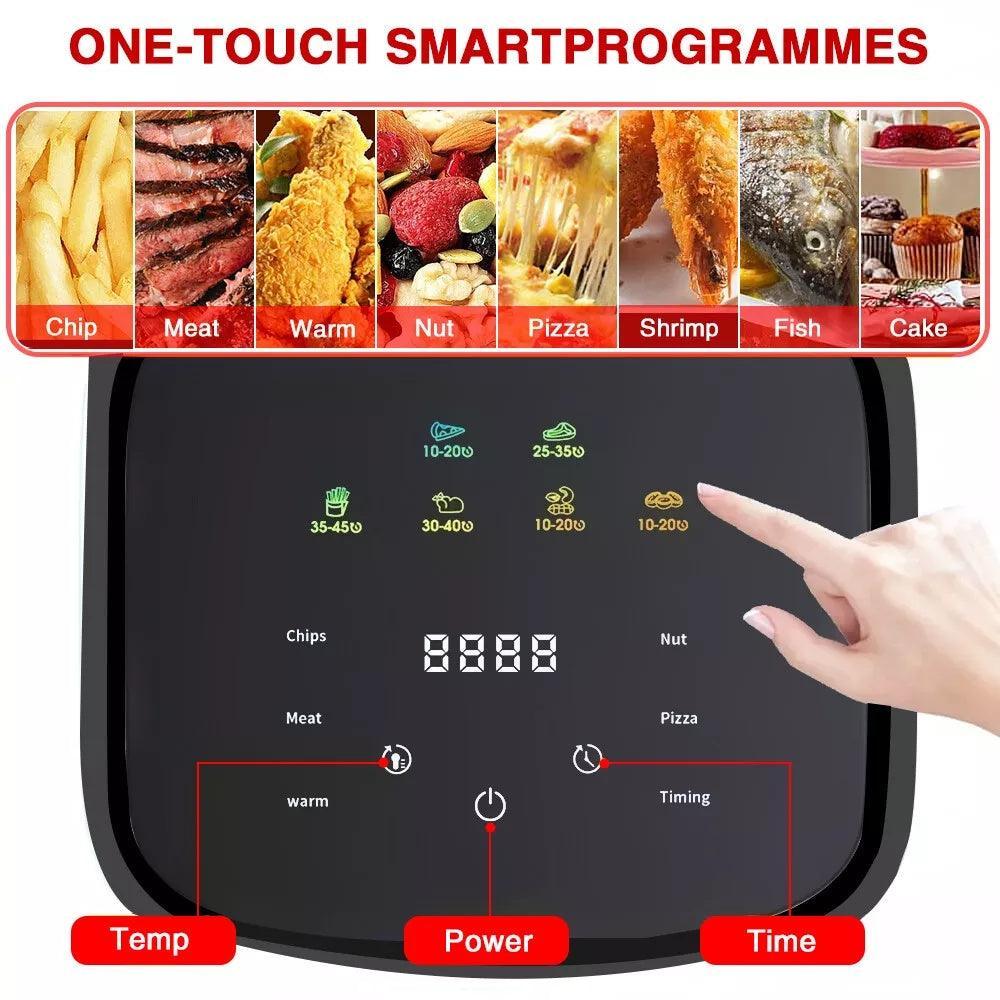 15L Air Fryer Low Fat Healthy Food Oven Cooker Oil Free Frying Chips Timer LCD - Evallys.com # #