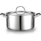 6 Qt. Stainless Steel Stockpot with Stainless Steel Lid - Evallys.com # #