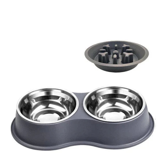 Pet Slow Feeding Bowl Removable Dogcat - Evallys.com # #