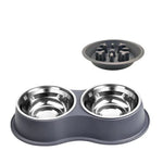 Pet Slow Feeding Bowl Removable Dogcat - Evallys.com