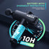 Massage Gun Deep Tissue Muscle Massage Gun For Athletes Handheld Electric Body Shoulder Neck Back Massager Gun For Pain Relief Portable Percussion Massage Gun With 6 Massage Heads  30 Speeds - Evallys.com # #