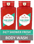 Old Spice High Endurance Body Wash for Men, Pure Sport Scent, 24 fl oz (Pack of 2) - Evallys.com # #