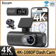 4K Dash Cam Dual Lens