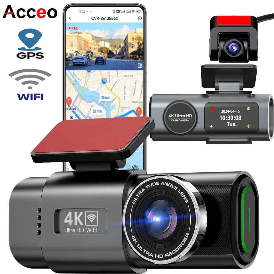 4K Dual Lens Dash Cam