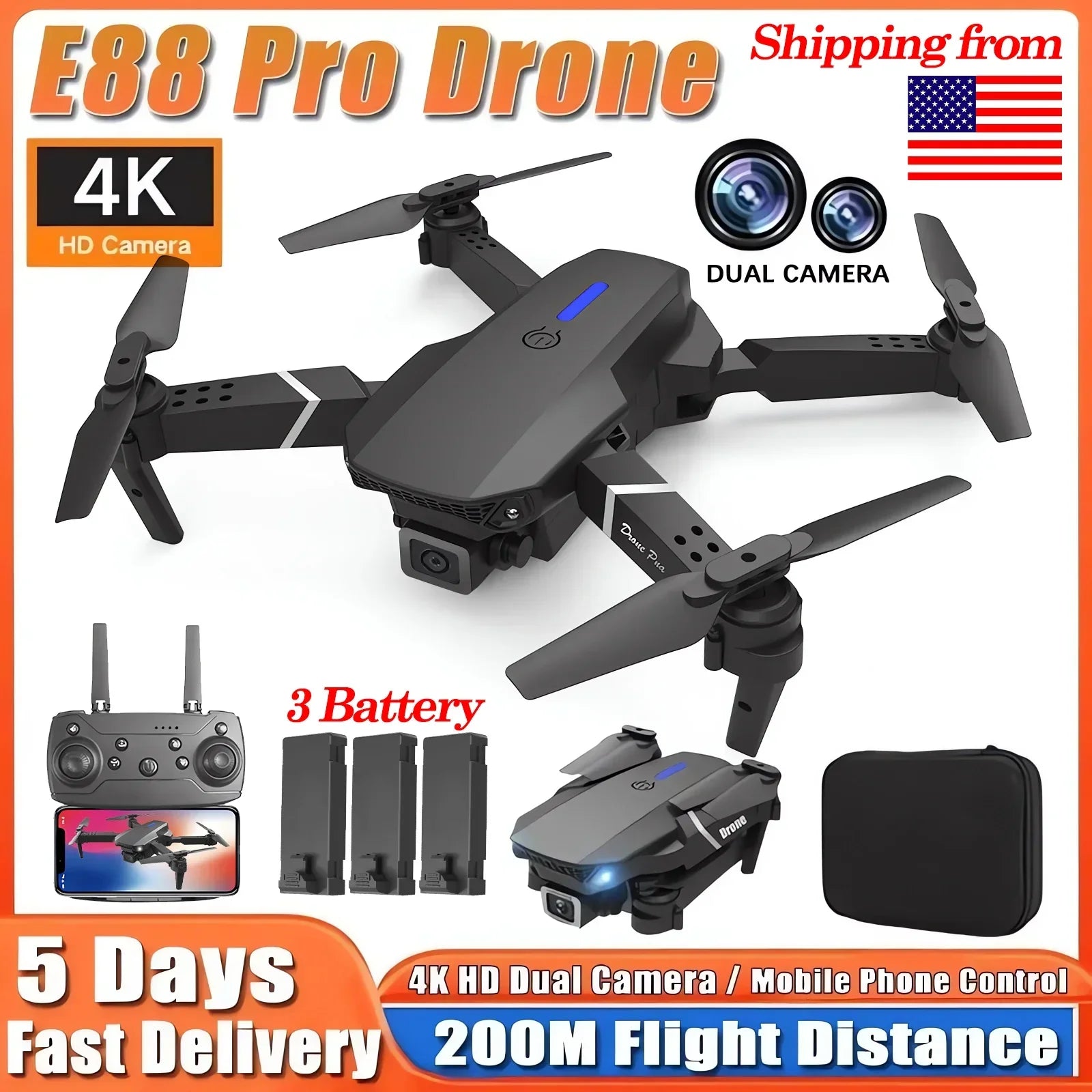 4K RC Drone