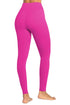 Sunzel Nunaked Workout Leggings for Women, Tummy Control Compression Workout Gym Yoga Pants, No Front Seam & High Waist 28" Inseam X-Large Sonic Pink - Evallys.com # #