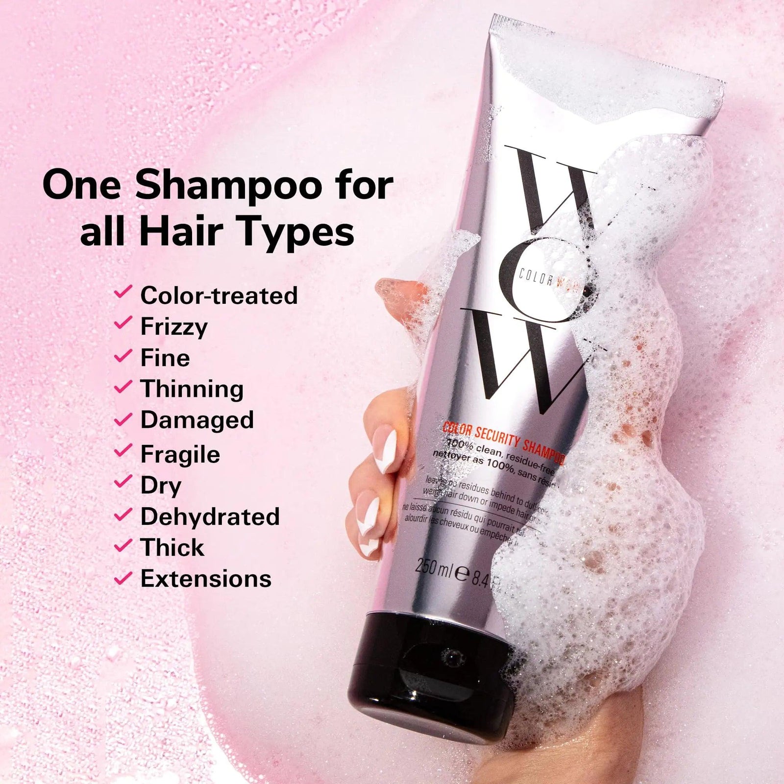 COLOR WOW Color Security Shampoo and Conditioner Duo Set – for Fine to Normal Hair | Cruelty-Free, Vegan | Achieve Super Glossy, Hydrated Hair - Evallys.com