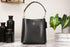 Coach (CA177) Mollie 22 Small Black Doublefaced Leather Bucket Crossbody Handbag - Evallys.com # #