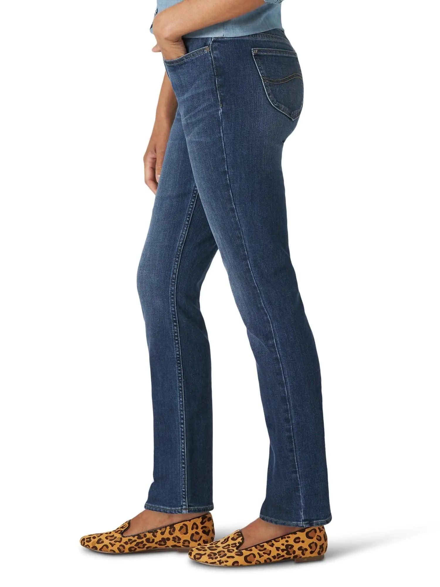 Lee Women's Legendary Mid Rise Straight Leg Jean 18 Seattle - Evallys.com # #