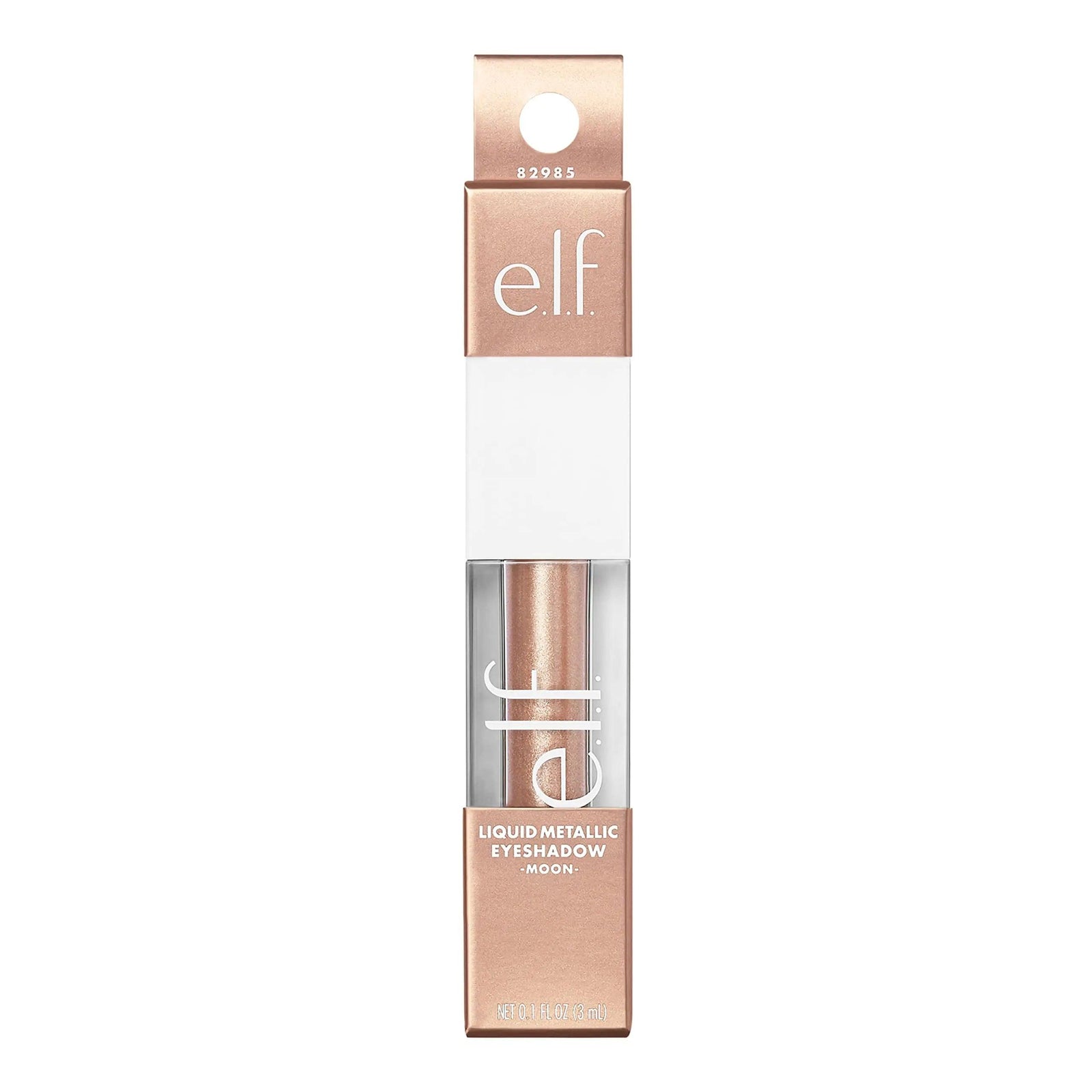 e.l.f. Liquid Metallic Eyeshadow, Gel Formula, Multi-Dimensional Finish For Bold Eye Looks, One-Swipe Coverage, Vegan & Cruelty-Free, Moon, 0.1 Fl Oz 0.1 Fl Oz (Pack of 1) - Evallys.com # #