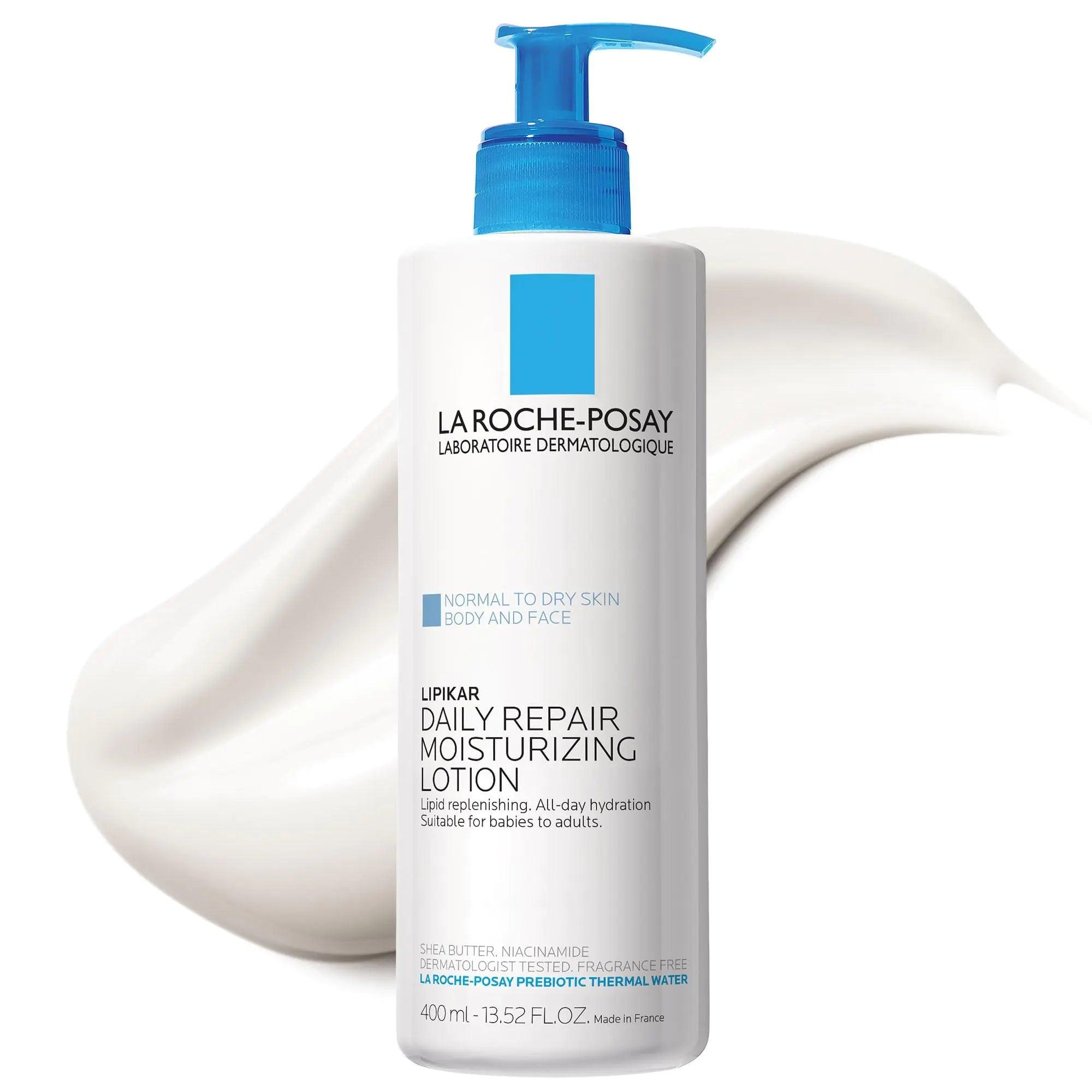 La Roche-Posay Lipikar Daily Repair Moisturizing Cream, Fragrance Free Body Moisturizer with Shea Butter, Body Lotion for Dry Skin, Moisturizing for Sensitive Skin - Evallys.com # #