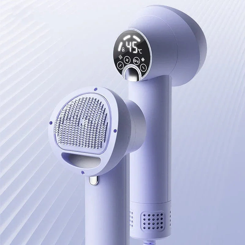 Smart Pet Hair Dryer Dog Golden Retriever Cat Grooming Hairdressing Blow & Comb Silent No Harm Pet Cleaning Supplies Pet Products - Evallys.com
