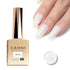 CANNI Milky White Gel Nail Polish, 1 Pcs Milky White Gel Polish Translucent Jelly Neutral Color Soak Off LED Nail Gel Polish Set Nail Art Starter Manicure Salon DIY at Home 9049-Milky White - Evallys.com # #