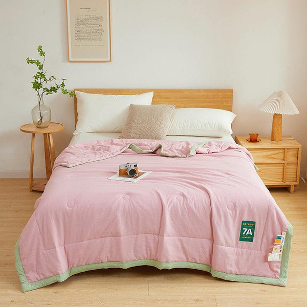 Antibacterial Raw Cotton Washable Summer Cool Quilt - Evallys.com # #