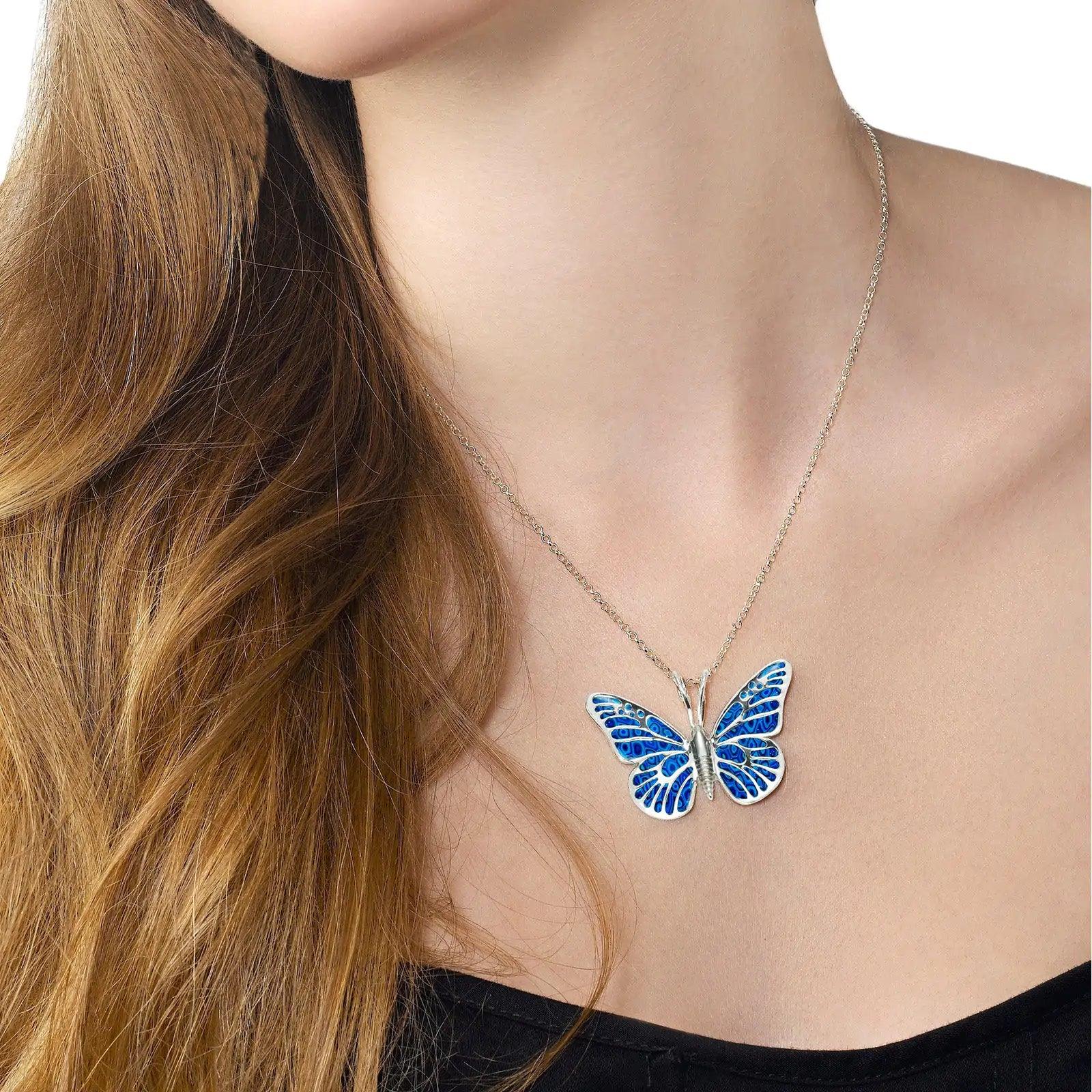 Butterfly Necklace - Evallys.com # #